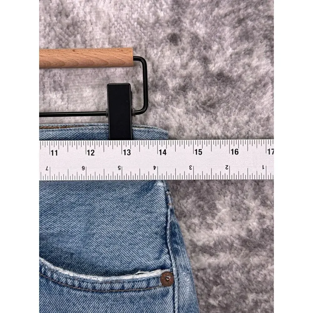 AGOLDE Jeans 28 Womens 90s Mid Rise Loose Fit Distressed Denim